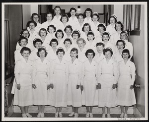 Faulkner Hospital School of Nursing class portrait