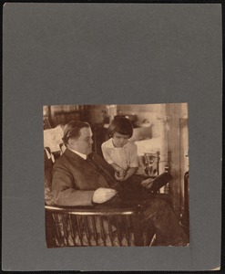 Henry P. Burt and granddaughter Lucille Haywood