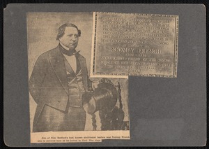 Rodney French in photo taken in 1860s