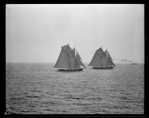 Gertrude L. Thebaud and Bluenose, fishermen's races