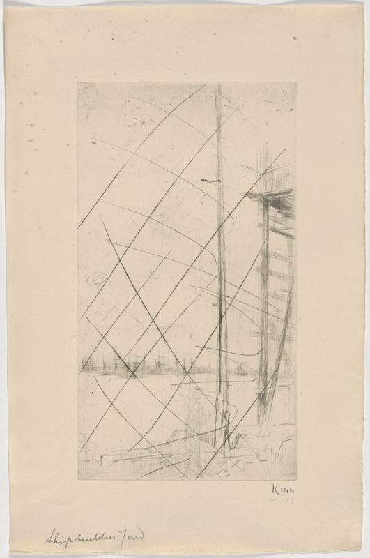 Shipbuilder's yard