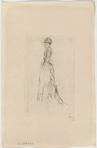 The silk dress