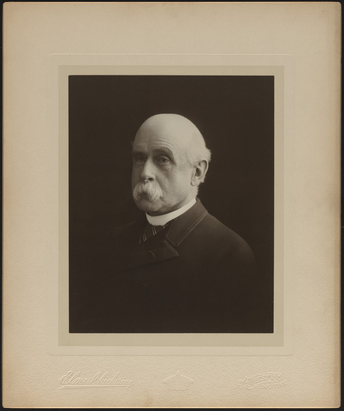 Portrait photograph of Charles Francis Adams (1835-1915), Mass., ca. 1892