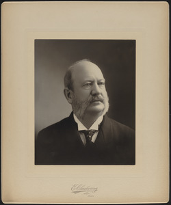 Portrait photograph of Edwin B. Haskell (1837-1907), Mass., ca. 1895