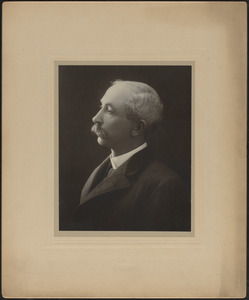 Portrait photograph of Augustus Hemenway (1853-1931), Mass., ca. 1895