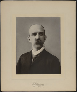 Portrait photograph of Forrest C. Manchester (1859-1899), Mass., ca. 1898