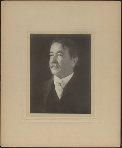 Portrait photograph of James Jeffrey Roche (1847-1908), Mass., ca. 1893