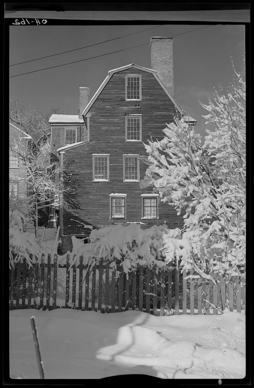 Exterior, rear wing, King Hooper Mansion, Marblehead