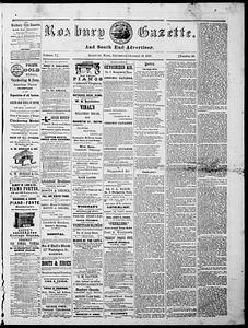 Roxbury Gazette and South End Advertiser, October 31, 1867