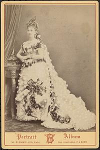 Costume, winter, worn at Mcu Sofortris, Janey dress ball, 11 Fevrier 1877, Villa Emilie