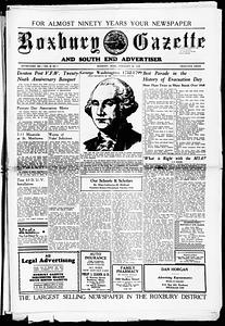 Roxbury Gazette and South End Advertiser, February 18, 1949