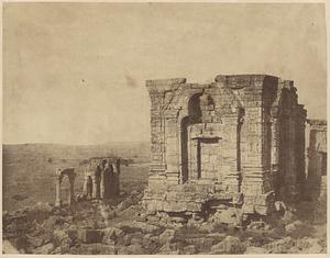 View of Martand Sun Temple, Mattan, India