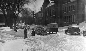 Snowstorm on Main Street