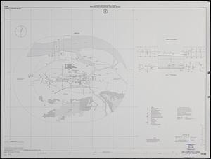 Airport obstruction chart, OC 649, Portland-Troutdale Airport, Portland, Oregon