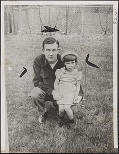 David Gaw, 26, and his daughter