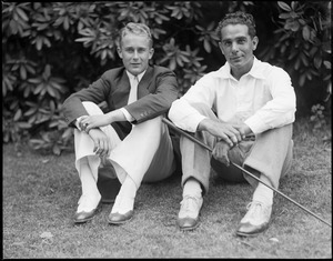 Melville F. Heath Jr. (L) and E.J. Busiere, Kernwood Golf Club