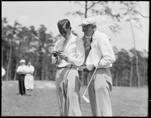 Joe Turnesa and Francis Ouimet at Oyster Harbor