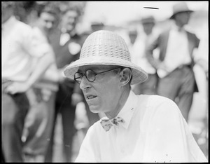 Francis Ouimet in his son bonnet