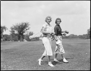 Two golfers