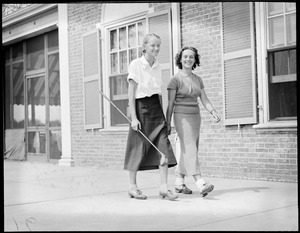 Virginia Bascom of Worcester (sweater) Norma Yeaton of Beverly