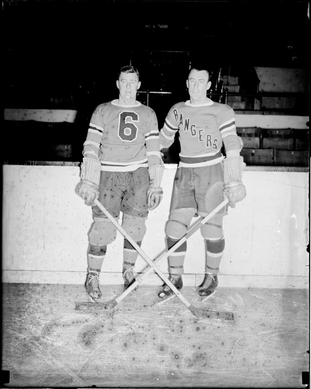 Bun and Bill Cook of the Rangers