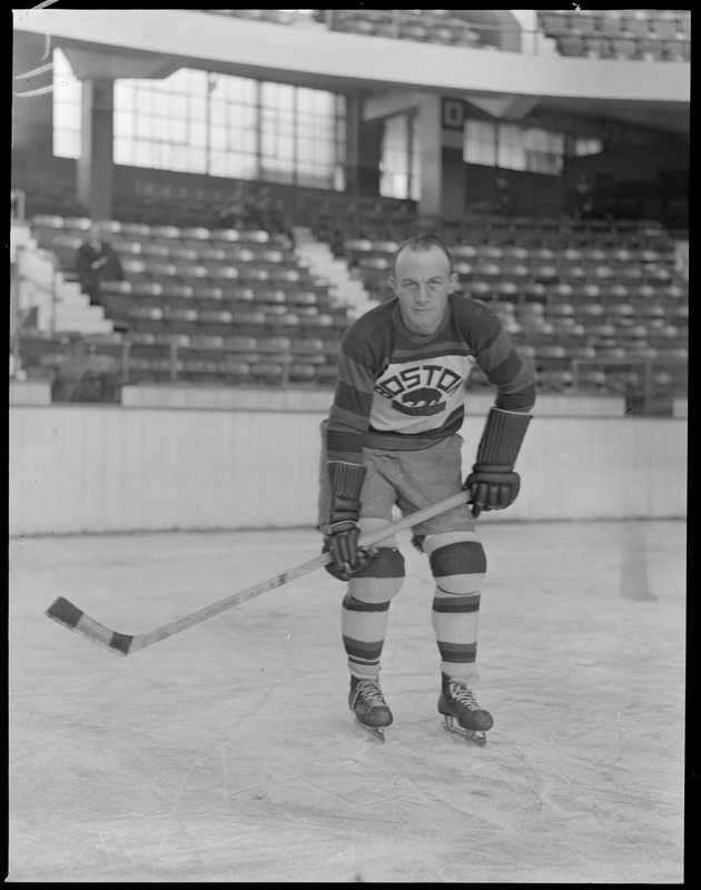 Eddie Shore of the Bruins