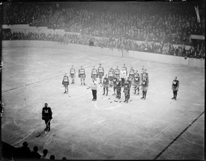 Bruins and Maroons, Boston Garden, 1929-1930