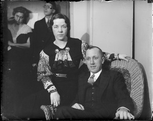 Mr. and Mrs. Irving Bailey following Shore incident