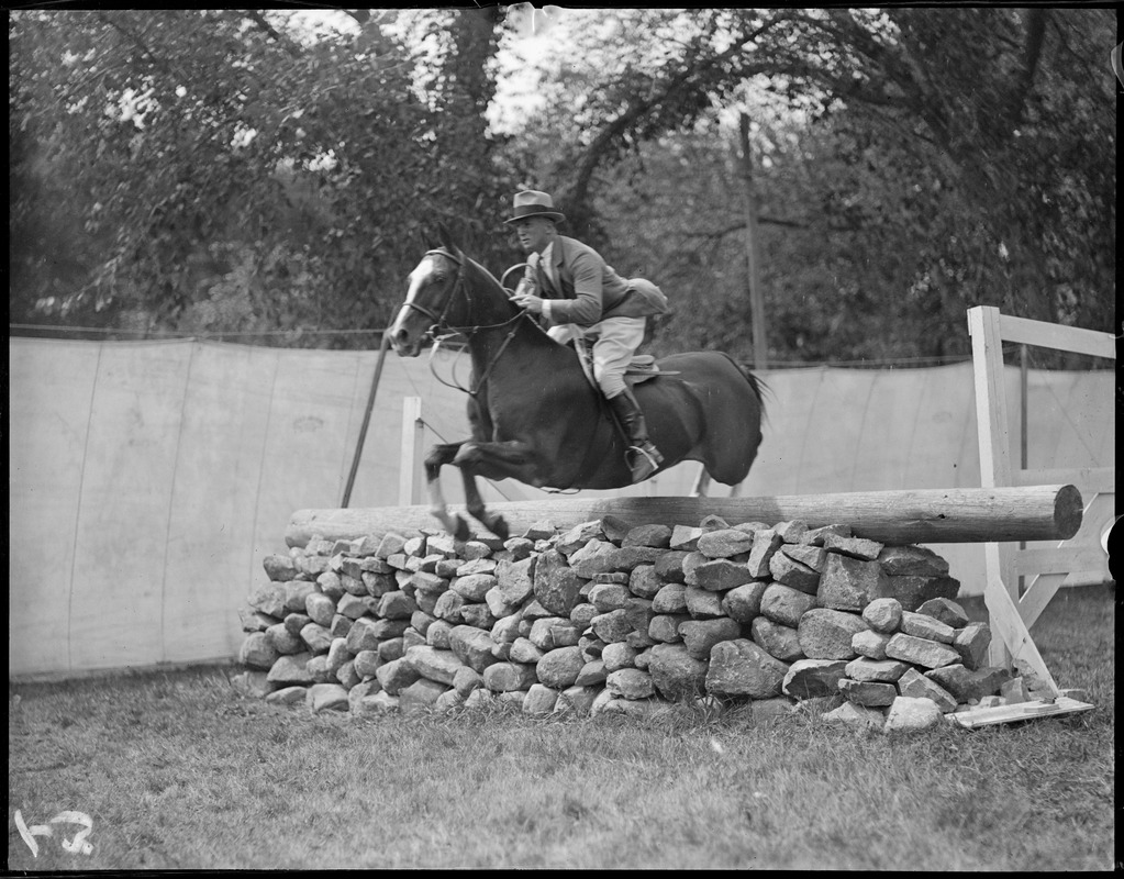 Danny Shea on Crowell's Fairfax at Scituate Horse Show