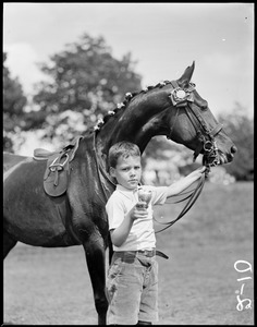 Young equestrian