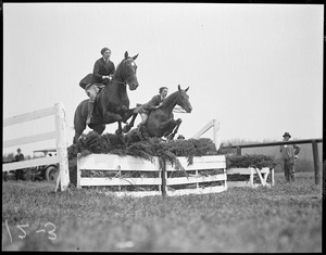 Jumping at the Winchester Horse Show