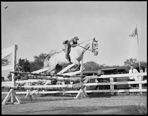 Jumping at Cohasset Horse Show