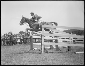 R.J. Bliss jumps on Pastime at Millwood Horse Show