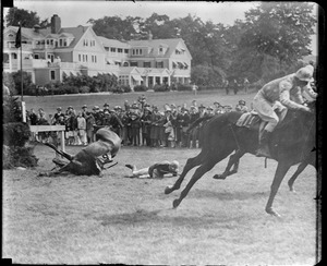 Racing accident (Brookline Country Club)