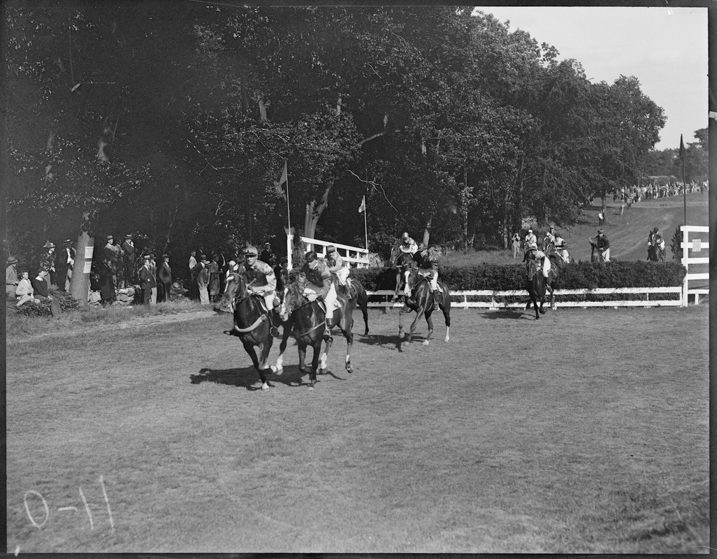 Steeplechase Race at Country Club in Brookline