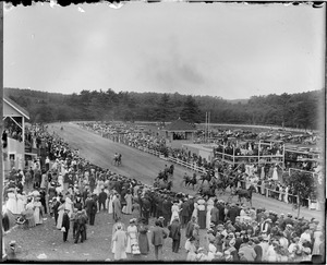 Harness racing, unidentified track
