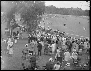 Jacobs Hill race at Clyde Park, Brookline Country Club from club house