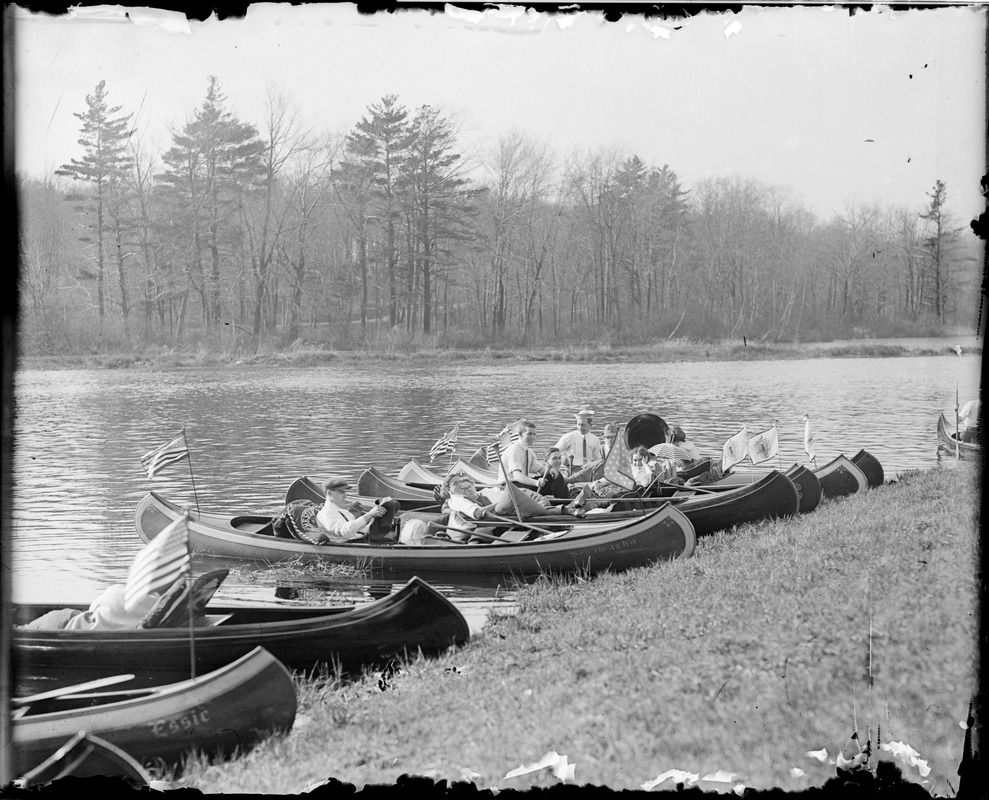 Canoeing on the Charles