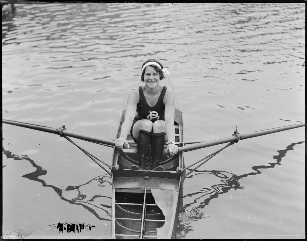 Genevieve Peabody, Salem, champion sculler