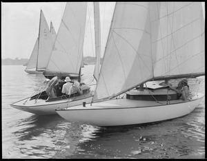 Sailing off Marblehead
