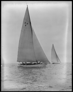 Yachting B.H. 8, W.K. Shaw Jr. Astrid, Marblehead, Mass.