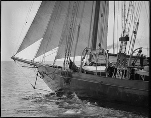 Lambert's Atlantic under sail