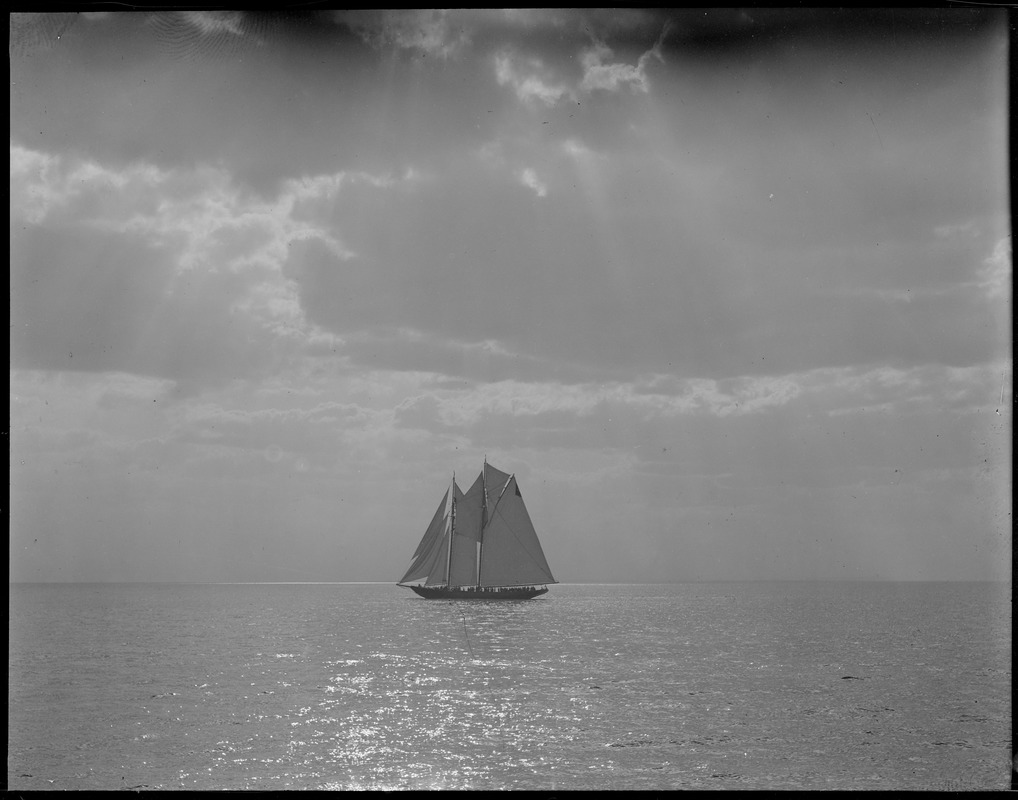Sailboat Gertrude L. Thebaud, Gloucester Digital Commonwealth