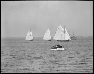 Fisherman's race: Gloucester. Arthur D. Story Elsie and Thomas S. Gorton