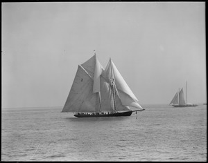 Fishing schooner Progress wins race off Gloucester