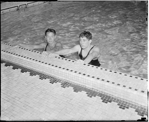 National Collegiate Championship at Harvard. James Gilhula of USC. Jack Medica of University of Washington.