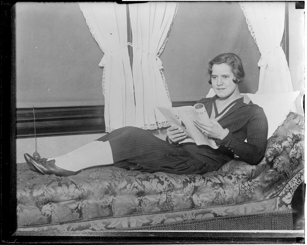 Gertrude Ederle - first woman to swim channel