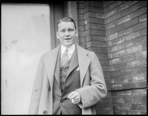 Star player Vincent Richards at the Boston Arena