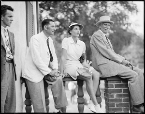 Mr. Wright and Helen Wills - Longwood