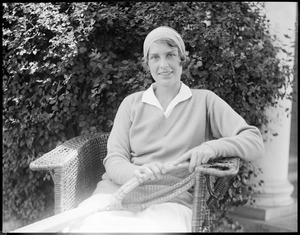 Miss Marjorie Morrill - Tennis star / Essex Country Club